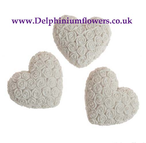 Graveside Heart Decorations - Click Image to Close